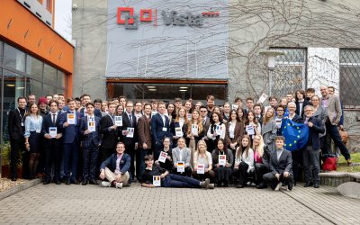 Modelového zasedání institucí EU v Brně: studenti si vyzkoušeli jednání v Radě EU a Evropském parlamentu a debatovali s významnými hosty